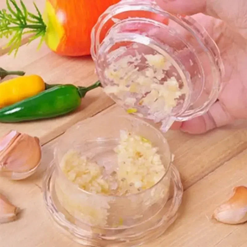 Manual Garlic Press & Chopper