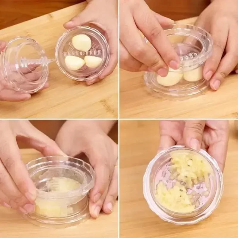 Manual Garlic Press & Chopper