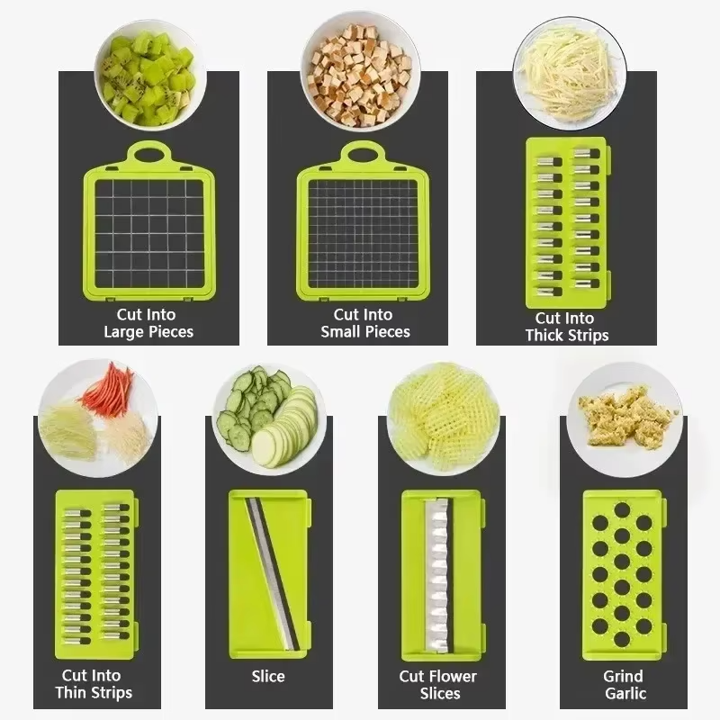 Multifunctional Vegetable Slicer Set